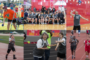 Athletes with The Arc of Fort Bend compete in the Special Olympics.